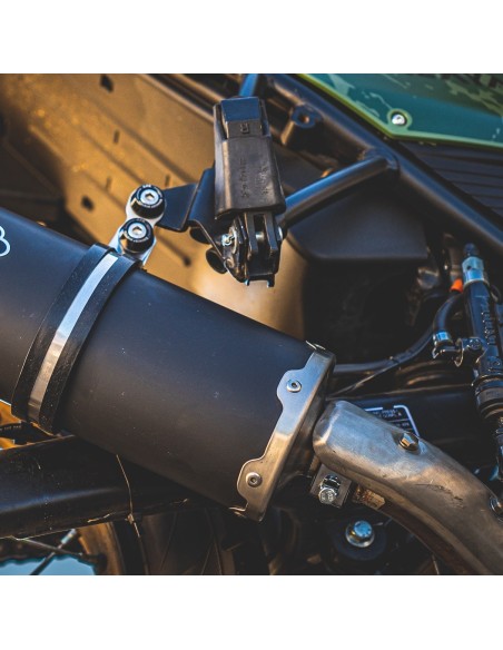 ESCAPE GPR Royal Enfield Himalayan 410 2017/2020 e4 D.42.5 Furore Evo4 Nero Sistema homologado con catalizador incluido