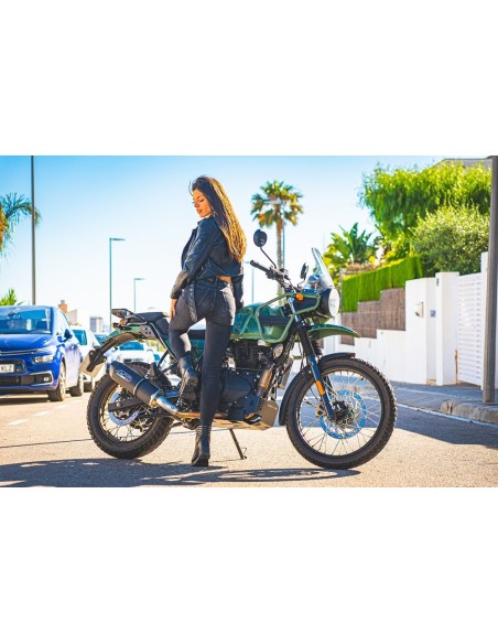 ESCAPE GPR Royal Enfield Himalayan 410 2021/2024 e5 Furore Evo4 Nero Sistema homologado con catalizador incluido