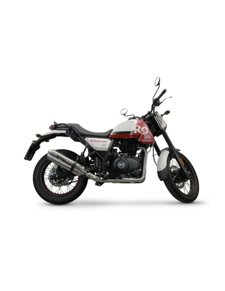 ESCAPE GPR Royal Enfield Scram 411 2022/2024 e5 Satinox Sistema homologado con catalizador incluido