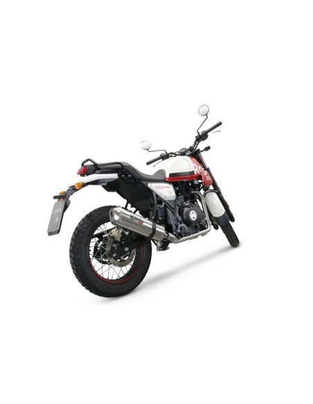 ESCAPE GPR Royal Enfield Scram 411 2022/2024 e5 Satinox Sistema homologado con catalizador incluido