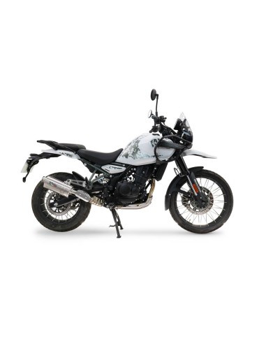ESCAPE GPR Royal Enfield Guerrilla 450 2024/2025 e5 Plus Dune Triovale Titanio Sistema Homologado