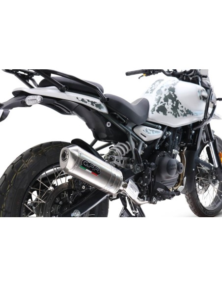 ESCAPE GPR Royal Enfield Guerrilla 450 2024/2025 e5 Plus Satinox Sistema Homologado