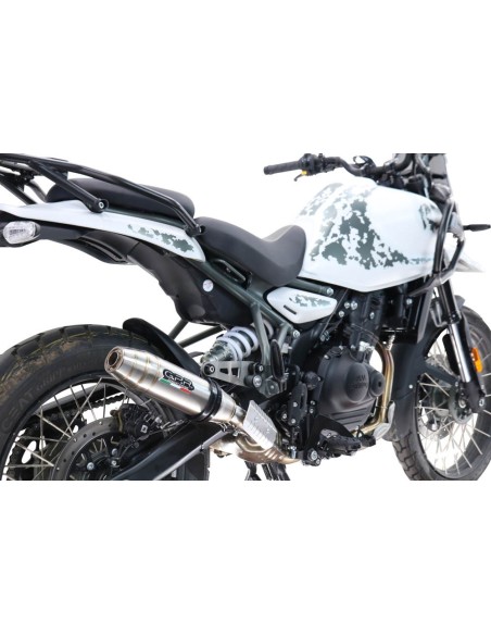 ESCAPE GPR Royal Enfield Himalayan 450 2024/2025 e5 Plus Deeptone Inox Sistema Homologado