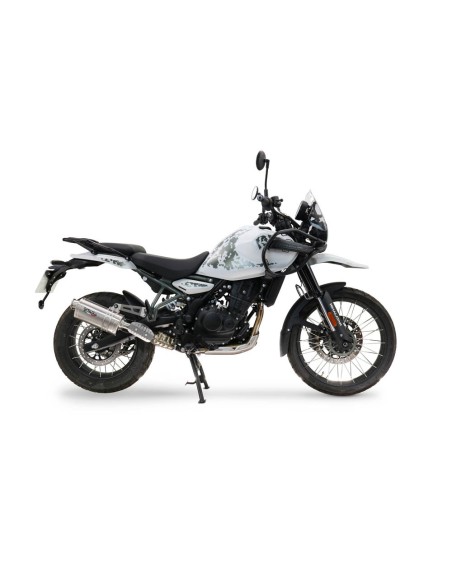 ESCAPE GPR Royal Enfield Himalayan 450 2024/2025 e5 Plus Dune Triovale Titanio Sistema Homologado