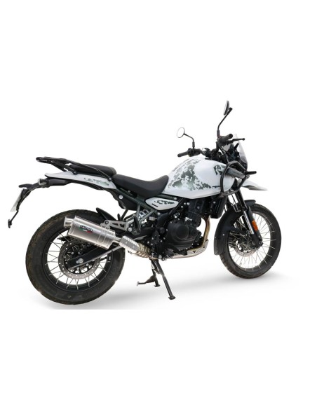 ESCAPE GPR Royal Enfield Himalayan 450 2024/2025 e5 Plus Dune Triovale Titanio Sistema Homologado