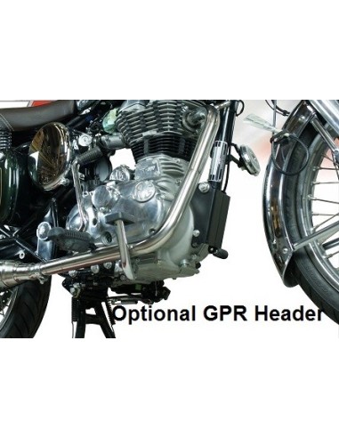 ESCAPE GPR Royal Enfield Classic / Bullet Efi 500 2009/16 Decatalizzatore Sistema racing