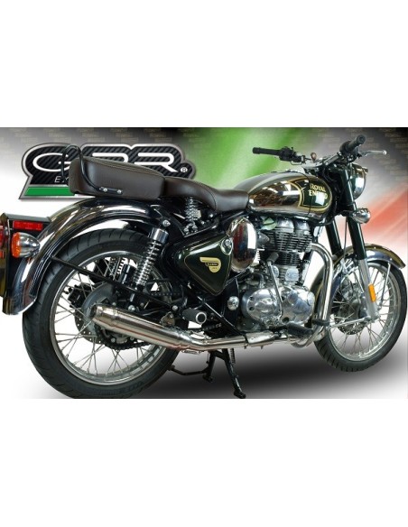 ESCAPE GPR Royal Enfield Classic / Bullet Efi 500 2017/2020 e4 Deeptone Inox Sistema homologado con catalizador incluido