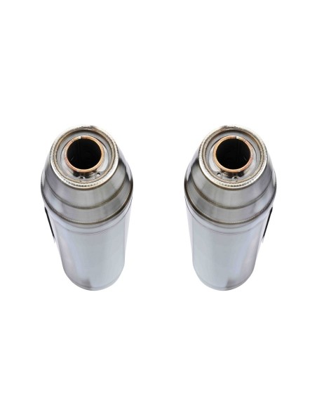 ESCAPE GPR Royal Enfield Continental 650 2019/2020 e4 Deeptone Inox Sistema homologado con catalizador incluido