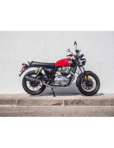 ESCAPE GPR Royal Enfield Continental 650 2019/2020 e4 Furore Evo4 Nero Sistema homologado con catalizador incluido