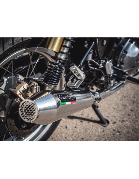 ESCAPE GPR Royal Enfield Continental 650 2019/2020 e4 Ultracone Sistema homologado con catalizador incluido