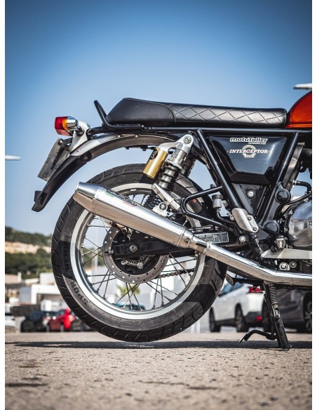 ESCAPE GPR Royal Enfield Continental 650 2021/2024 e5 Ultracone Sistema homologado con catalizador incluido