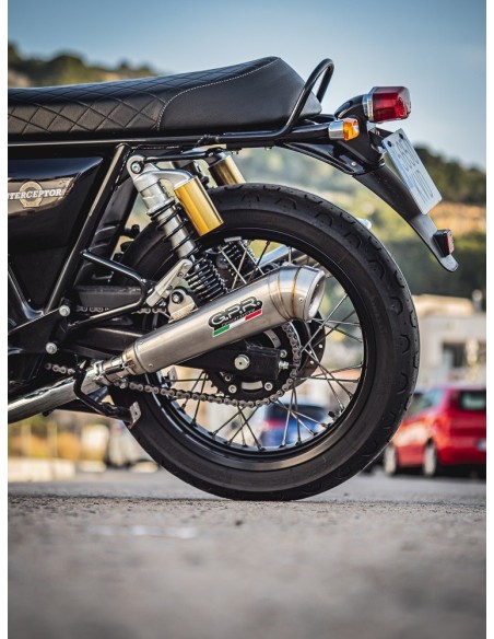 ESCAPE GPR Royal Enfield Interceptor 650 2019/2020 e4 Powercone Evo Sistema homologado con catalizador incluido