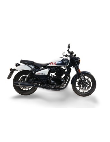 ESCAPE GPR Royal Enfield Shotgun 650 2024/2025 e5 Ultracone Black Sistema homologado con catalizador incluido