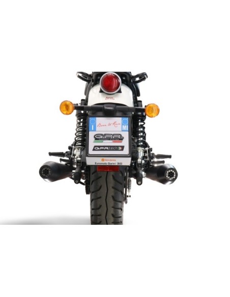 ESCAPE GPR Royal Enfield Shotgun 650 2024/2025 e5 Ultracone Black Sistema homologado con catalizador incluido