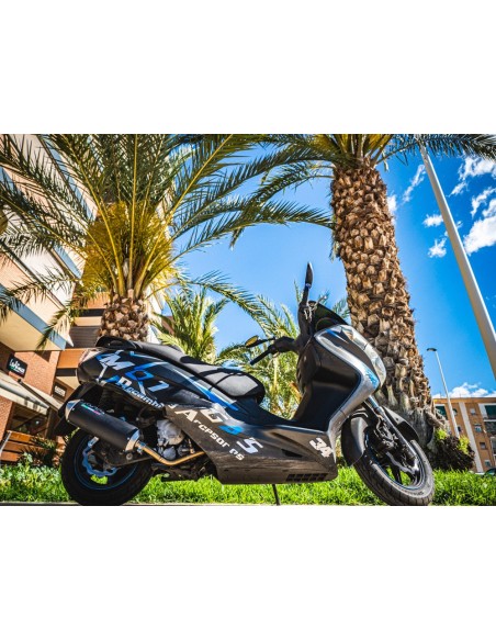 ESCAPE GPR Suzuki Burgman Uh 125 i.e. 2014/2016 Evo4 Road Sistema homologado con catalizador incluido