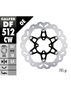 DISCO FLOTANTE NUCLEO ALUMINIO