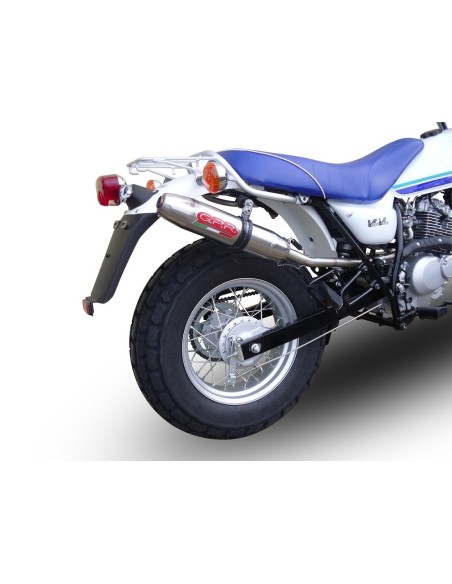 ESCAPE GPR Suzuki Rv 125 Van Van 2003/17 e3 Deeptone Inox Sistema Homologado