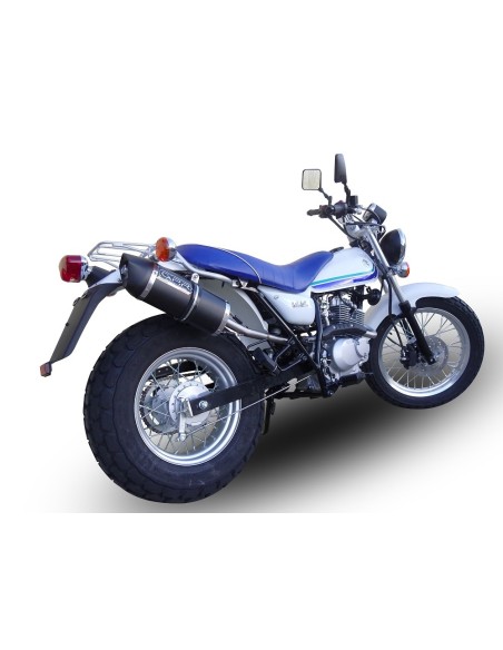 ESCAPE GPR Suzuki Rv 125 Van Van 2003/17 e3 Furore Nero Sistema Homologado