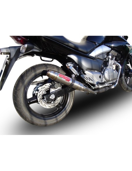 ESCAPE GPR Suzuki Gw 250 F Inazuma2012/17 Deeptone Inox Sistema racing