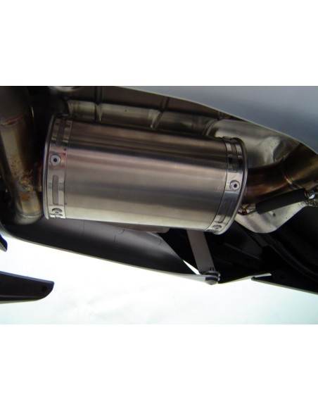 ESCAPE GPR Suzuki Gsr 400 2006/2011 Ghost line Alluminio Ghost Sistema Homologado