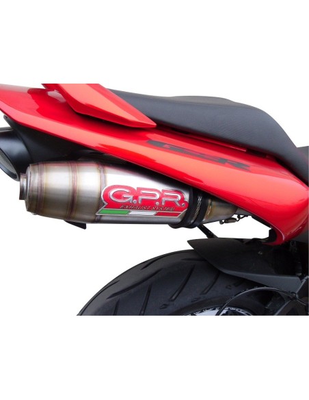 ESCAPE GPR Suzuki Gsr 600 2006/2011 Deeptone Inox Sistema Homologado