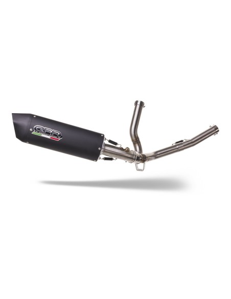 ESCAPE GPR Suzuki Sv 650 - S 2003/10 Furore Nero Sistema homologado con catalizador incluido