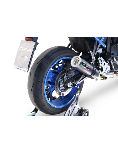 ESCAPE GPR Suzuki Gsx-8S 2022/2024 e5 M3 Black Titanium Sistema racing con Dbkiller no homologado