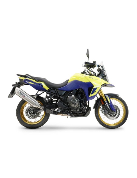ESCAPE GPR Suzuki V-STROM DL 800 DE - SE 2023-2025 e5 Furore-X Acciaio Inox Sistema Homologado