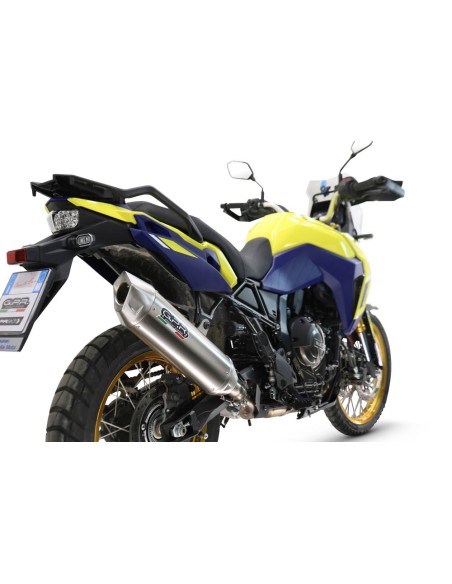 ESCAPE GPR Suzuki V-STROM DL 800 DE - SE 2023-2025 e5 Furore-X Acciaio Inox Sistema Homologado