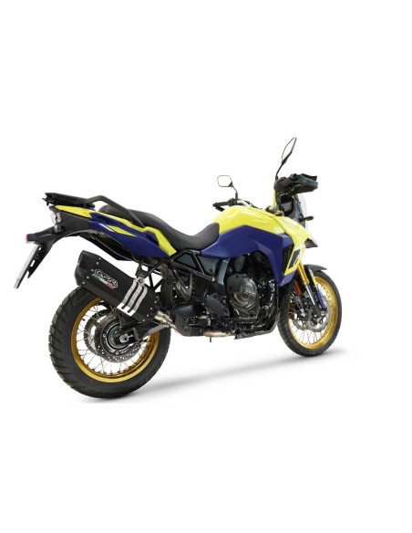 ESCAPE GPR Suzuki V-STROM DL 800 DE - SE 2023-2025 e5 Hyper Sonic Black Titanium Sistema Homologado