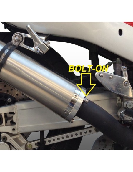 ESCAPE GPR Suzuki Gsx-R 1000 2001/02 Inox Tondo Sistema Homologado