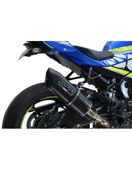ESCAPE GPR Suzuki Gsx-R 1000 R 2017/2020 e4 Furore Evo4 Nero Sistema Homologado