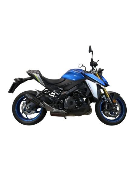 ESCAPE GPR Suzuki Gsx-S 1000 GT 2021/2025 e5 M3 Titanium Natural Sistema Homologado