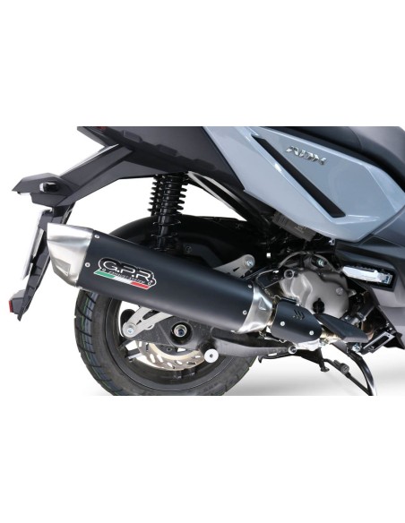 ESCAPE GPR Sym ADX 300 2024/2026 e5 Plus Furore-X Scooter Silenciador homologado para ruido, escape completo con catalizador ...