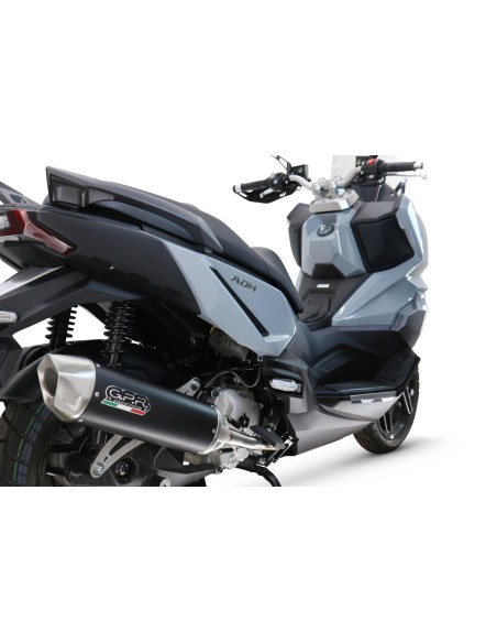 ESCAPE GPR Sym ADX 300 2024/2026 e5 Plus Furore-X Scooter Sistema racing con Dbkiller no homologado