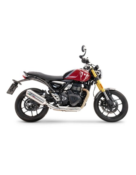 ESCAPE GPR Triumph Scrambler 400 X 2023/2025 Satinox Sistema Homologado