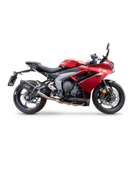 ESCAPE GPR Triumph Daytona 660 2023/2025 Furore Evo4 Nero Sistema homologado con catalizador incluido
