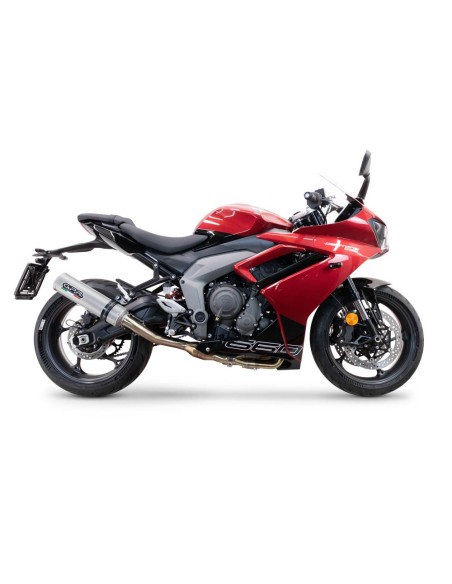 ESCAPE GPR Triumph Daytona 660 2023/2025 M3 Inox Sistema homologado con catalizador incluido