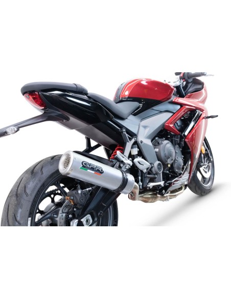 ESCAPE GPR Triumph Daytona 660 2023/2025 M3 Inox Sistema homologado con catalizador incluido
