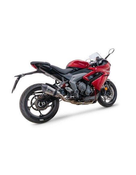 ESCAPE GPR Triumph Daytona 660 2023/2025 Grand Prix Evo Titanium Sistema racing con Dbkiller no homologado