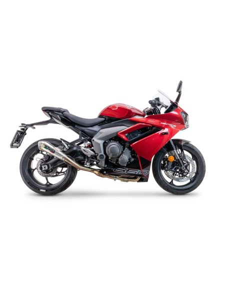 ESCAPE GPR Triumph Daytona 660 2023/2025 Powercone Evo Sistema racing con Dbkiller no homologado