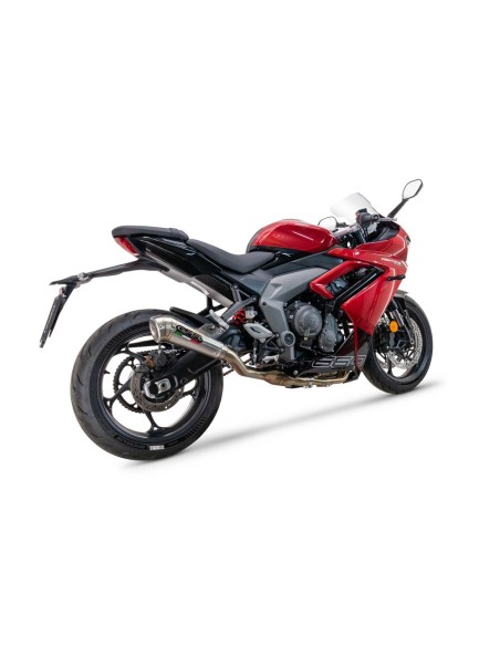 ESCAPE GPR Triumph Daytona 660 2023/2025 Powercone Evo Sistema racing con Dbkiller no homologado