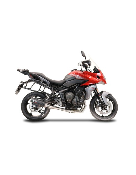 ESCAPE GPR Triumph Tiger Sport 660 2022/2024 e5 M3 Black Titanium Sistema homologado con catalizador incluido