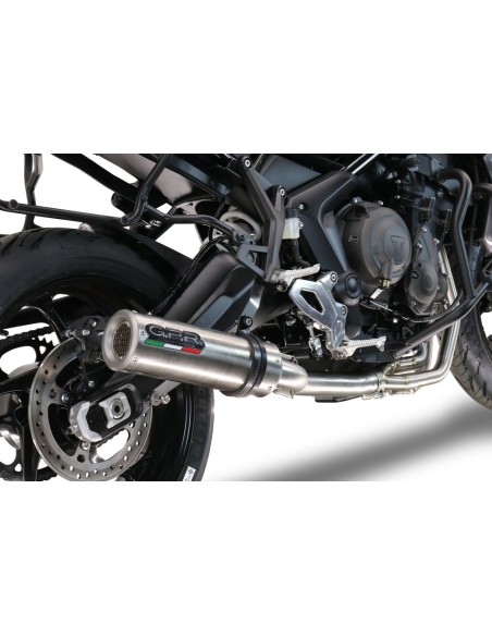 ESCAPE GPR Triumph Tiger Sport 660 2022/2024 e5 M3 Inox Sistema homologado con catalizador incluido