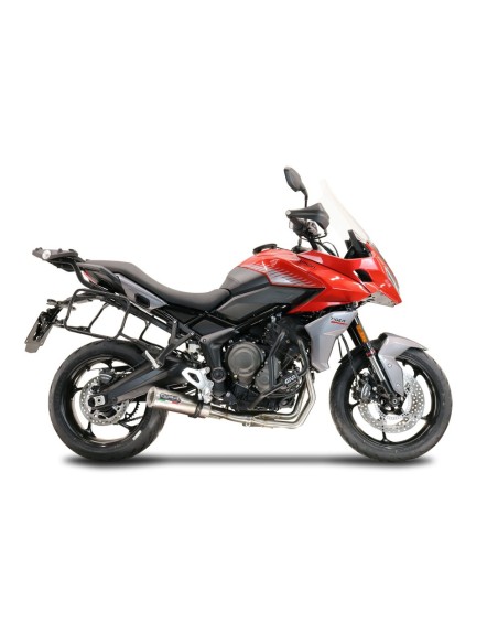 ESCAPE GPR Triumph Tiger Sport 660 2022/2024 e5 M3 Titanium Natural Sistema homologado con catalizador incluido