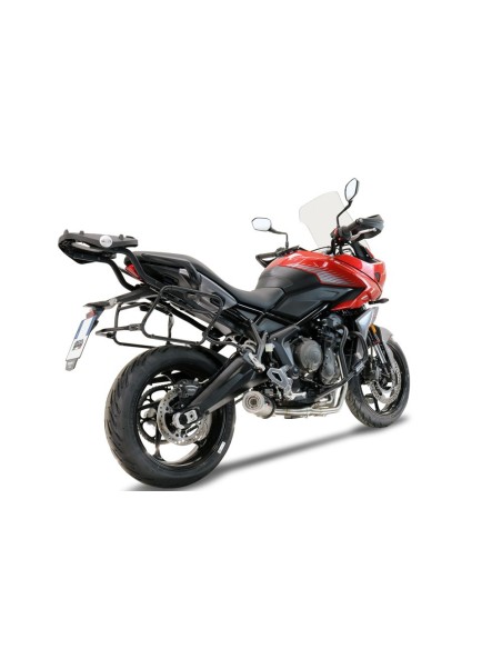 ESCAPE GPR Triumph Tiger Sport 660 2022/2024 e5 M3 Titanium Natural Sistema homologado con catalizador incluido