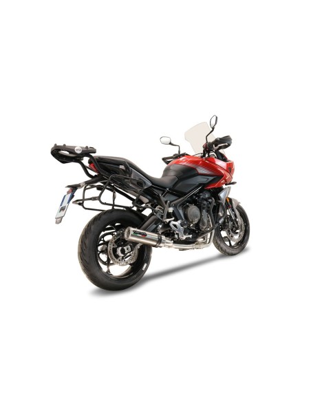 ESCAPE GPR Triumph Tiger Sport 660 2022/2024 e5 M3 Titanium Natural Sistema homologado con catalizador incluido