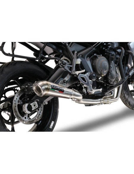 ESCAPE GPR Triumph Tiger Sport 660 2022/2024 e5 Powercone Evo Sistema homologado con catalizador incluido