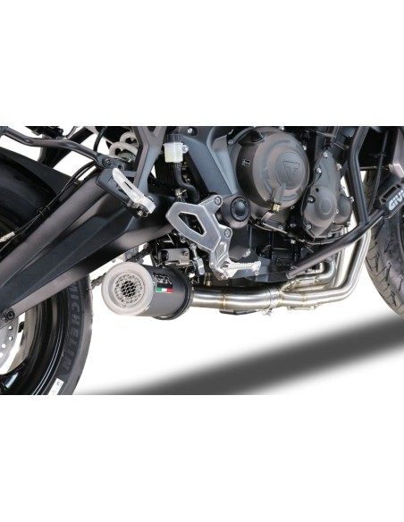 ESCAPE GPR Triumph Tiger Sport 660 2022/2024 e5 M3 Black Titanium Sistema racing con Dbkiller no homologado