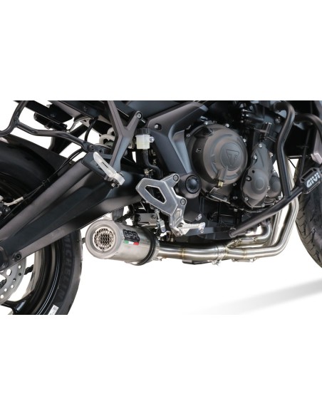 ESCAPE GPR Triumph Tiger Sport 660 2022/2024 e5 M3 Inox Sistema racing con Dbkiller no homologado
